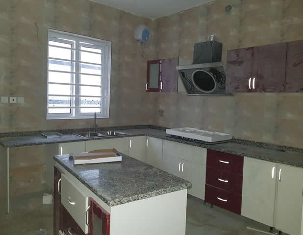 Tastefully finished 2 units of 4 Bedroom Mansion Fully Detached house with BQ