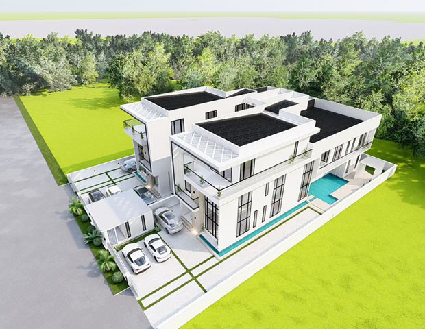 Luxurious 6-Bedroom Detached Duplex with Penthouse & Premium Amenities