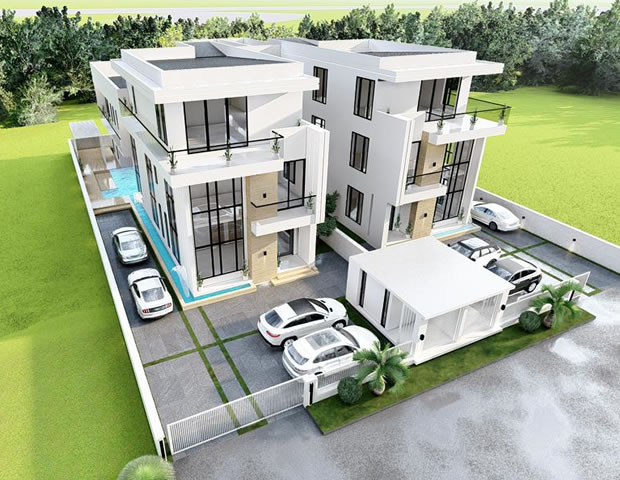 Luxurious 6-Bedroom Detached Duplex with Penthouse & Premium Amenities